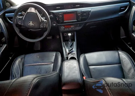 2015 Toyota Corolla L z USA, uszkodzony, nr VIN 5YFBURHE1FP345053